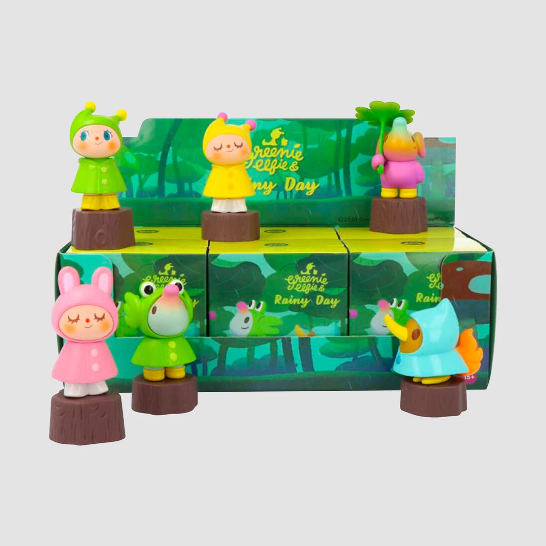 TOY TOKYO Unbox Industries - Greenie & Elfie Rainy Day 1 Blind Box Figure 4 TOY TOKYO Unbox Industries - Greenie & Elfie Rainy Day 1 Blind Box Figure