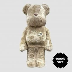 TOY TOKYO MEDICOM TOY: BE@RBRICK - HF Fujiwara Hiroshi Fierce Brown 1000%