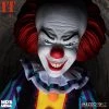 TOY TOKYO MEZCO TOYZ: MDS Mega Scale - IT (1990) Talking Pennywise 15" Tall Figure