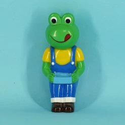 TOY TOKYO Pointless Island: Worker Frog Lunch Time 4.72" Tall Sofubi Figure AWESOME TOY