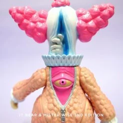 TOY TOKYO JP TOYS X MILKBOYSTOYS - IT Bear "The Animated" 2nd Edition Orange Mr. Wise