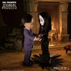 TOY TOKYO MEZCO TOYZ: LDD Presents - The Addams Family: Gomez & Morticia 10" Tall Figure