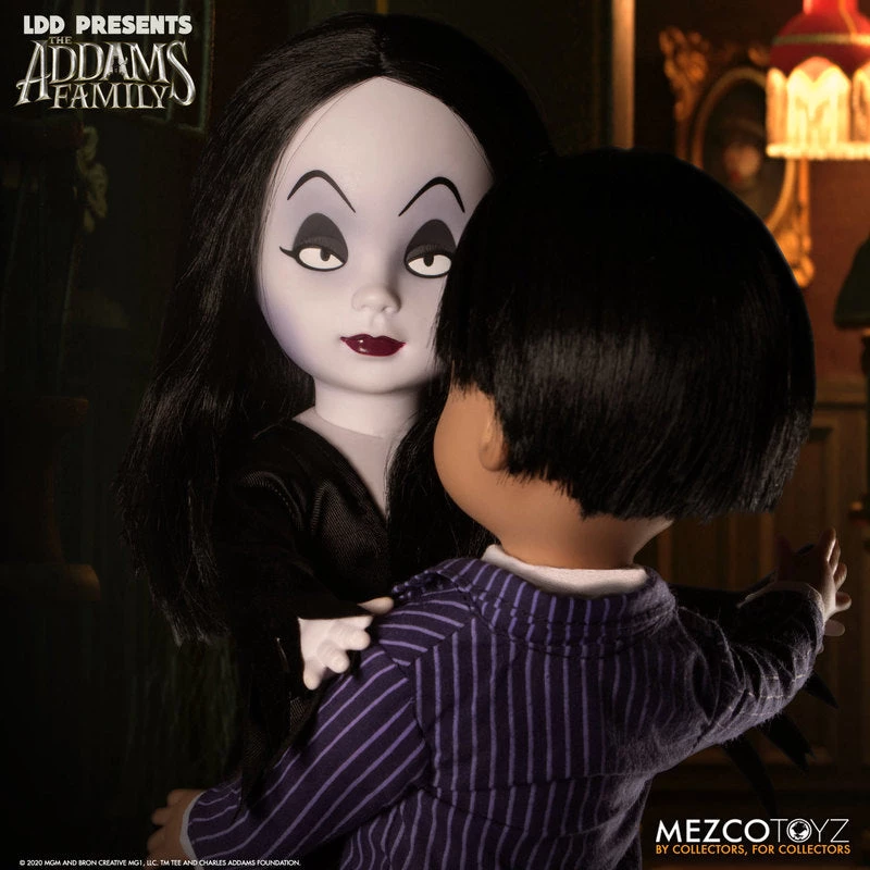 TOY TOKYO MEZCO TOYZ: LDD Presents - The Addams Family: Gomez & Morticia 10" Tall Figure 5 TOY TOKYO MEZCO TOYZ: LDD Presents - The Addams Family: Gomez & Morticia 10" Tall Figure