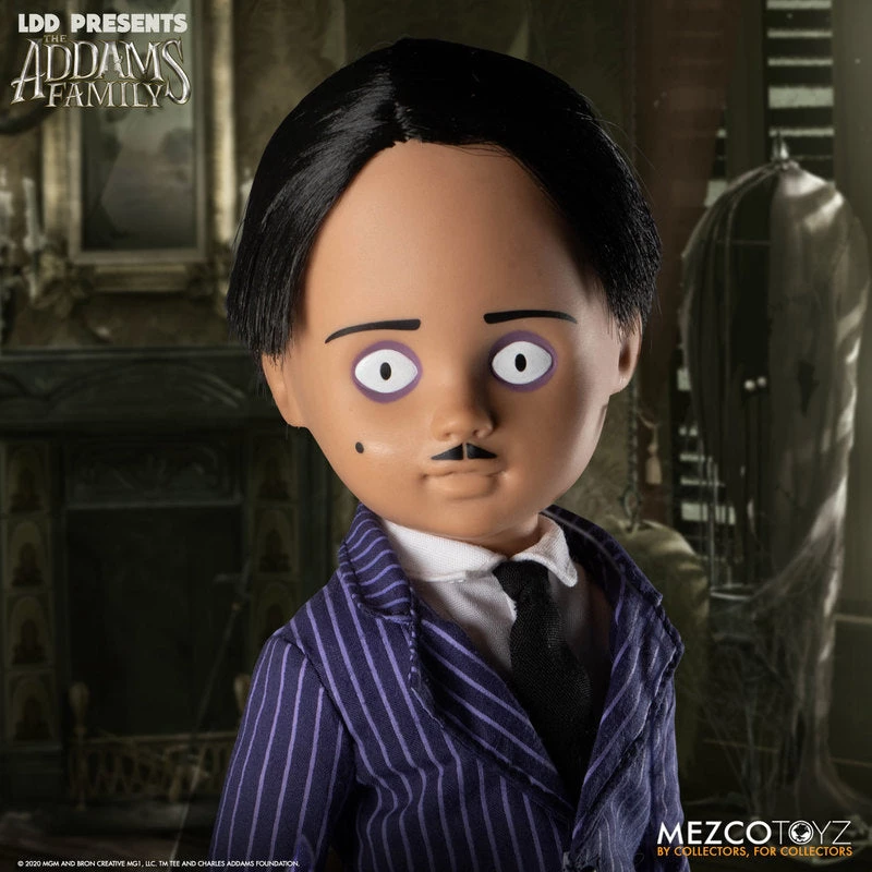 TOY TOKYO MEZCO TOYZ: LDD Presents - The Addams Family: Gomez & Morticia 10" Tall Figure 6 TOY TOKYO MEZCO TOYZ: LDD Presents - The Addams Family: Gomez & Morticia 10" Tall Figure