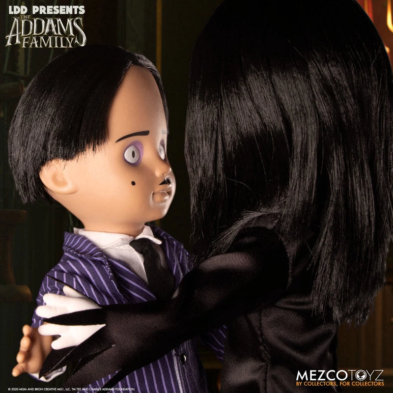 TOY TOKYO MEZCO TOYZ: LDD Presents - The Addams Family: Gomez & Morticia 10" Tall Figure 7 TOY TOKYO MEZCO TOYZ: LDD Presents - The Addams Family: Gomez & Morticia 10" Tall Figure