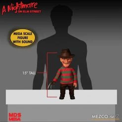TOY TOKYO Mezco Toyz: MDS Mega Scale - A Nightmare On Elm Street Talking Freddy Krueger 15