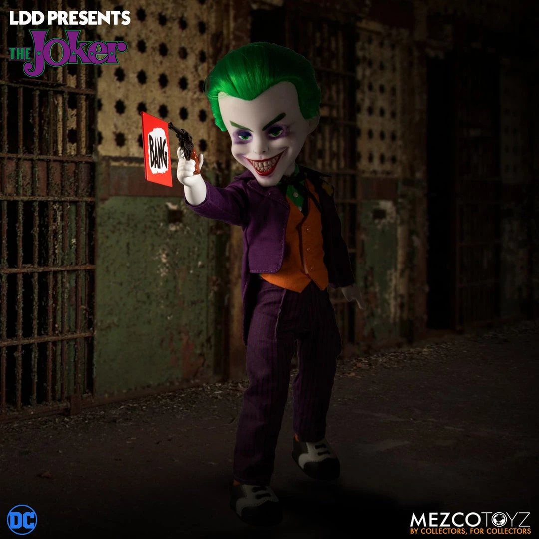 TOY TOKYO MEZCO TOYZ - LDD Presents - DC Universe: The Joker 10" Tall Figure 8 TOY TOKYO MEZCO TOYZ - LDD Presents - DC Universe: The Joker 10" Tall Figure
