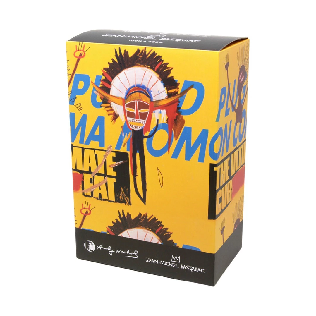 TOY TOKYO MEDICOM TOY: BE@RBRICK - Andy Warhol X Jean-Michel Basquiat #3 100% & 400% 6 TOY TOKYO MEDICOM TOY: BE@RBRICK - Andy Warhol X Jean-Michel Basquiat #3 100% & 400%