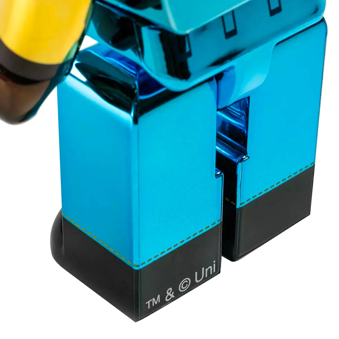 TOY TOKYO MEDICOM TOY: BE@RBRICK - Minions Dave Chrome 100% & 400% 9 TOY TOKYO MEDICOM TOY: BE@RBRICK - Minions Dave Chrome 100% & 400%