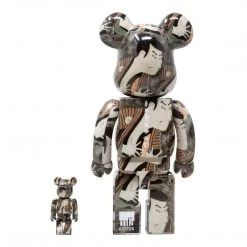 TOY TOKYO MEDICOM TOY: BE@RBRICK - Toshusai Sharaku Kabuki Actor Ōtani Oniji III As Yakko Edobei 100% & 400%