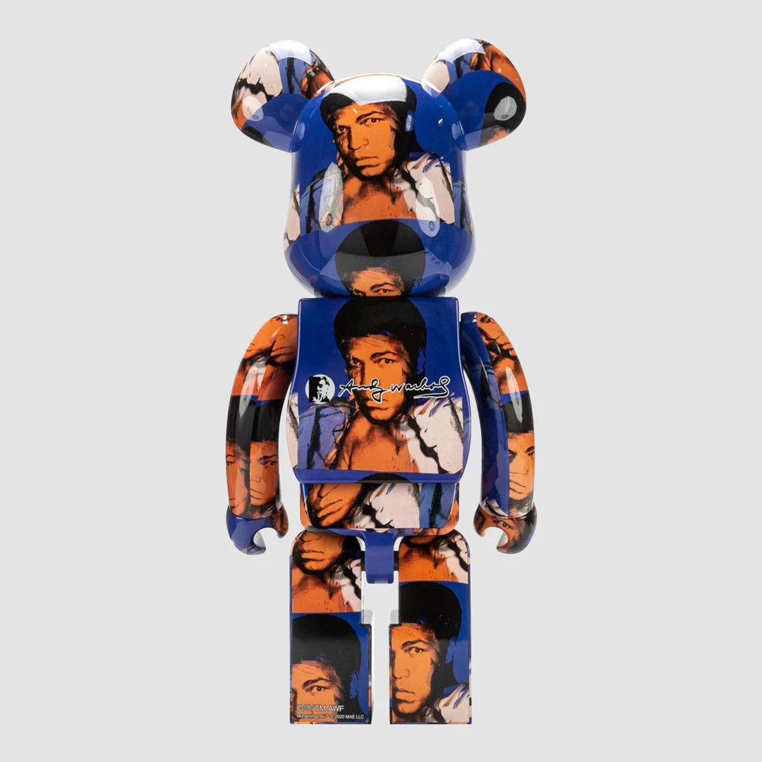 TOY TOKYO MEDICOM TOY: BE@RBRICK - Andy Warhol Muhammad Ali 1000% 5 TOY TOKYO MEDICOM TOY: BE@RBRICK - Andy Warhol Muhammad Ali 1000%
