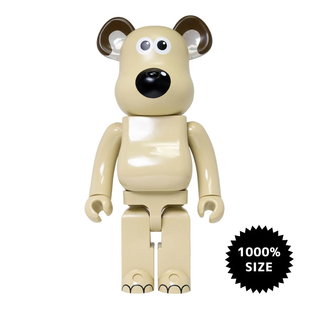 TOY TOKYO MEDICOM TOY: BE@RBRICK - Wallace And Gromit - Gromit 1000% 3 TOY TOKYO MEDICOM TOY: BE@RBRICK - Wallace And Gromit - Gromit 1000%