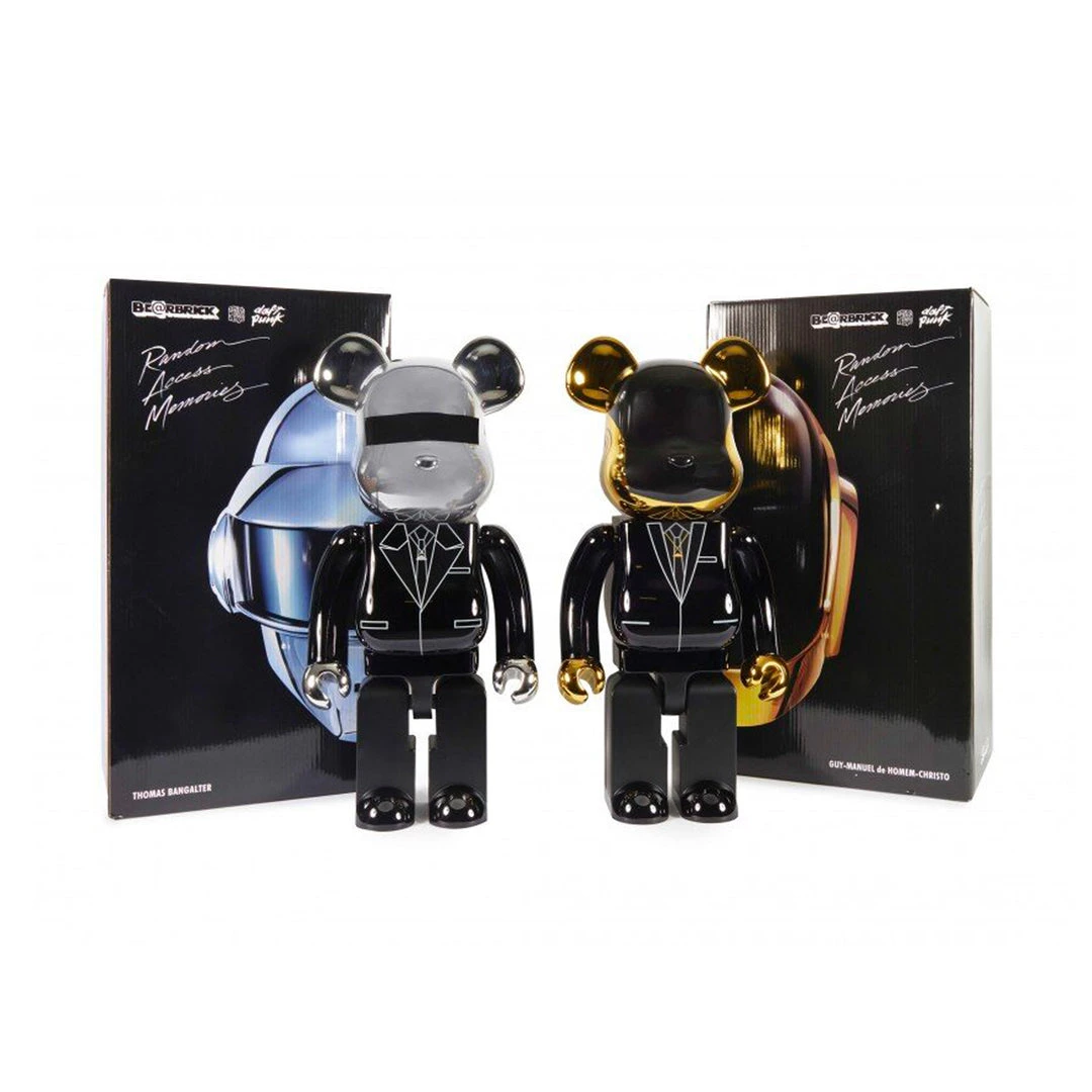 TOY TOKYO MEDICOM TOY: BE@RBRICK - Daft Punk Random Access Memories Set Of 2 1000% 4 TOY TOKYO MEDICOM TOY: BE@RBRICK - Daft Punk Random Access Memories Set Of 2 1000%