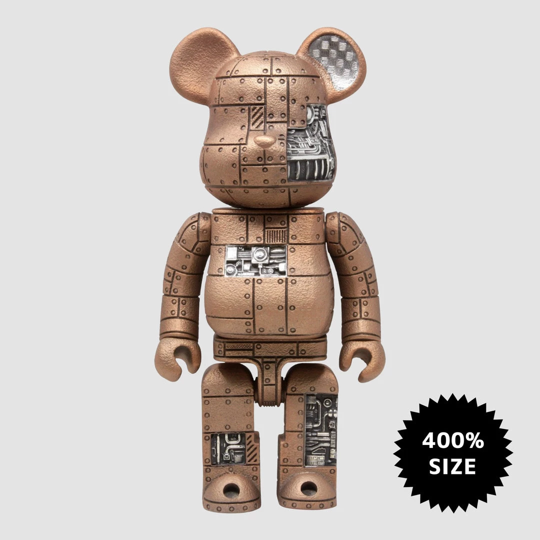 TOY TOKYO MEDICOM TOY: BE@RBRICK - Royal Selangor Steampunk Pewter (Brown) 400% 3 TOY TOKYO MEDICOM TOY: BE@RBRICK - Royal Selangor Steampunk Pewter (Brown) 400%
