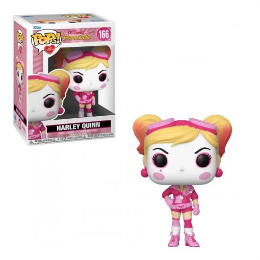 TOY TOKYO Funko Pop! Heroes: DC Bombshells - Harley Quinn #166 Breast Cancer Awareness
