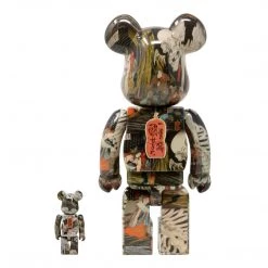 TOY TOKYO MEDICOM TOY: BE@RBRICK - Utagawa Kuniyoshi The Haunted Old Palace At Soma 100% & 400%