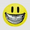 TOY TOKYO Ron English X MINDstyle: Popaganda - Smiley Grin Large Yellow Rug