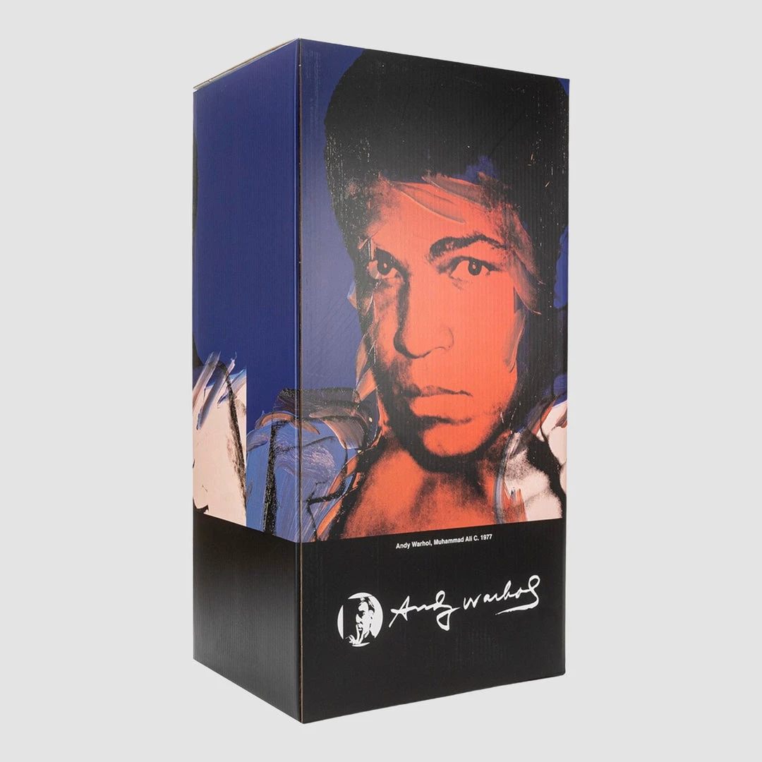 TOY TOKYO MEDICOM TOY: BE@RBRICK - Andy Warhol Muhammad Ali 1000% 6 TOY TOKYO MEDICOM TOY: BE@RBRICK - Andy Warhol Muhammad Ali 1000%