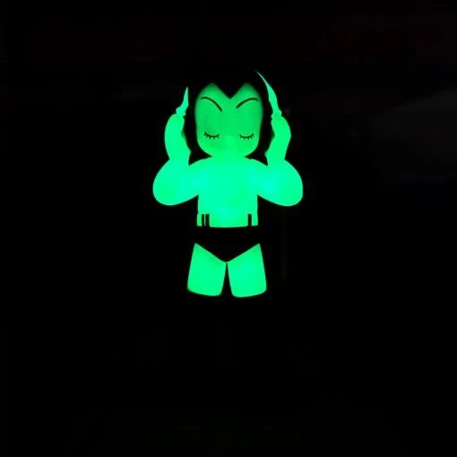 TOY TOKYO ToyQube X Tezuka Productions - Astro Boy DJ Glow In The Dark 6" Tall Figure 6 TOY TOKYO ToyQube X Tezuka Productions - Astro Boy DJ Glow In The Dark 6" Tall Figure