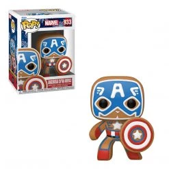 TOY TOKYO Funko Pop! Marvel: Gingerbread Captain America #933