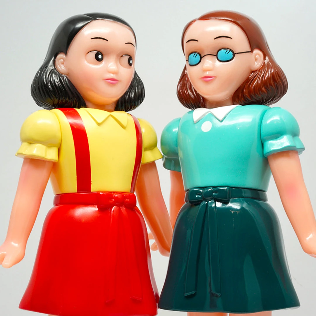 TOY TOKYO Awesome Toy: Chibi Maruko-chan "BFF Twins" Soft Vinyl Figure 4 TOY TOKYO Awesome Toy: Chibi Maruko-chan "BFF Twins" Soft Vinyl Figure