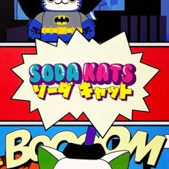TOY TOKYO Soda Kats X Black Seed Toys X MINDstyle - DC Heroes And Villains 1 Blind Box Figure