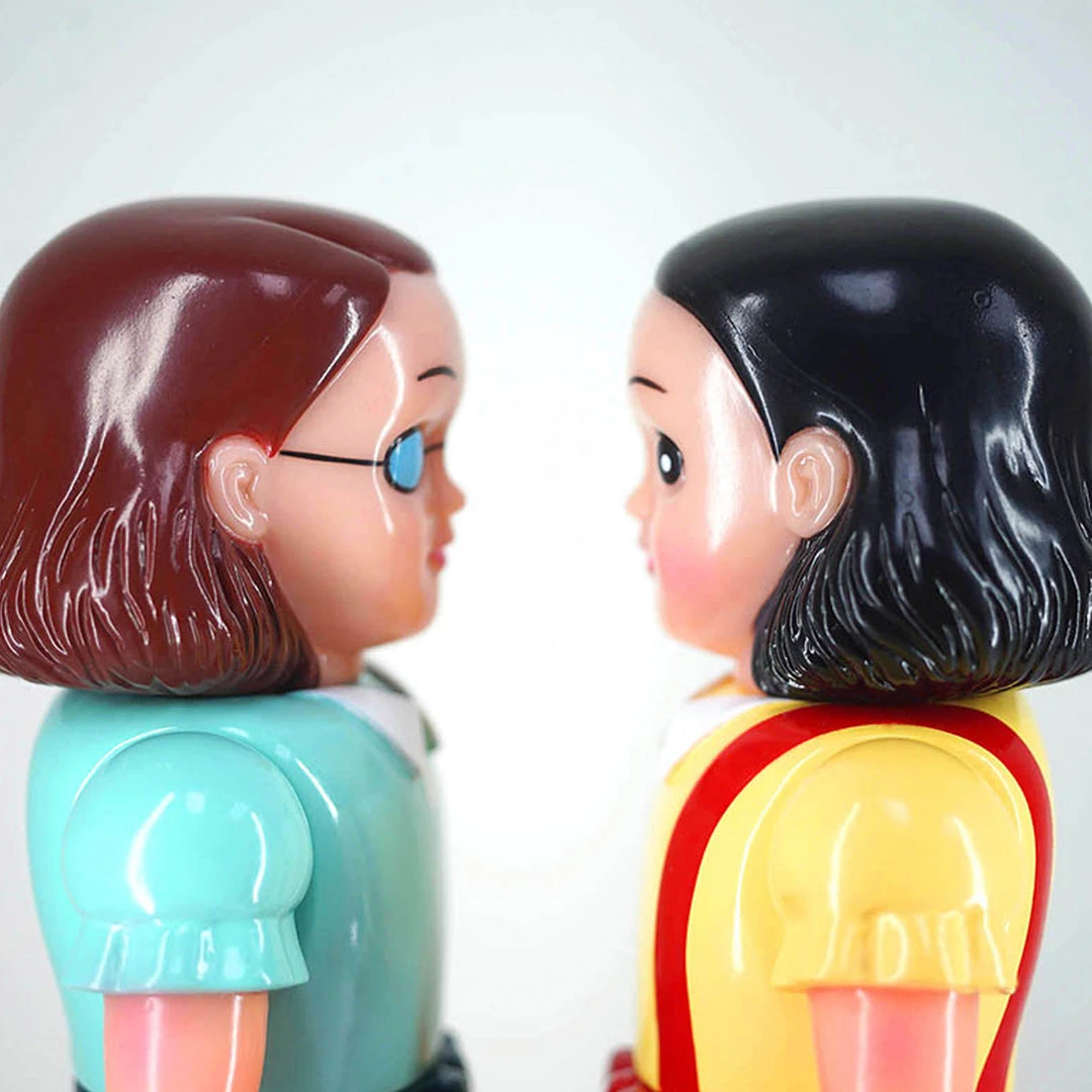 TOY TOKYO Awesome Toy: Chibi Maruko-chan "BFF Twins" Soft Vinyl Figure 7 TOY TOKYO Awesome Toy: Chibi Maruko-chan "BFF Twins" Soft Vinyl Figure