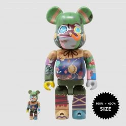 TOY TOKYO MEDICOM TOY: BE@RBRICK - Poupelle Of Chimney Town 100% & 400%