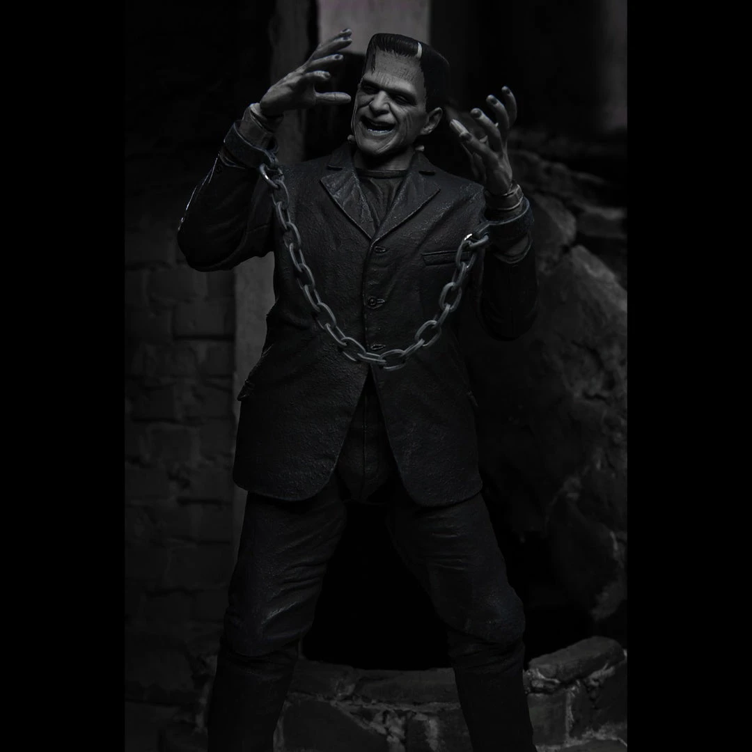 TOY TOKYO NECA: Ultimate Frankenstein's Monster Black & White 7" Tall Action Figure 12 TOY TOKYO NECA: Ultimate Frankenstein's Monster Black & White 7" Tall Action Figure