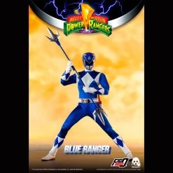 TOY TOKYO NEW ARRIVALS Threezero X FigZero: Mighty Morphin Power Rangers - Blue Ranger 12" Tall Figure