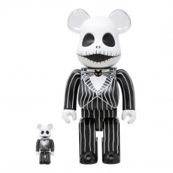 TOY TOKYO MEDICOM TOY: BE@RBRICK - The Nightmare Before Christmas Jack Skellington (2021) 100% & 400%