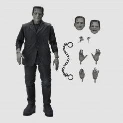TOY TOKYO NECA: Ultimate Frankenstein's Monster Black & White 7" Tall Action Figure 34 TOY TOKYO NECA: Ultimate Frankenstein's Monster Black & White 7