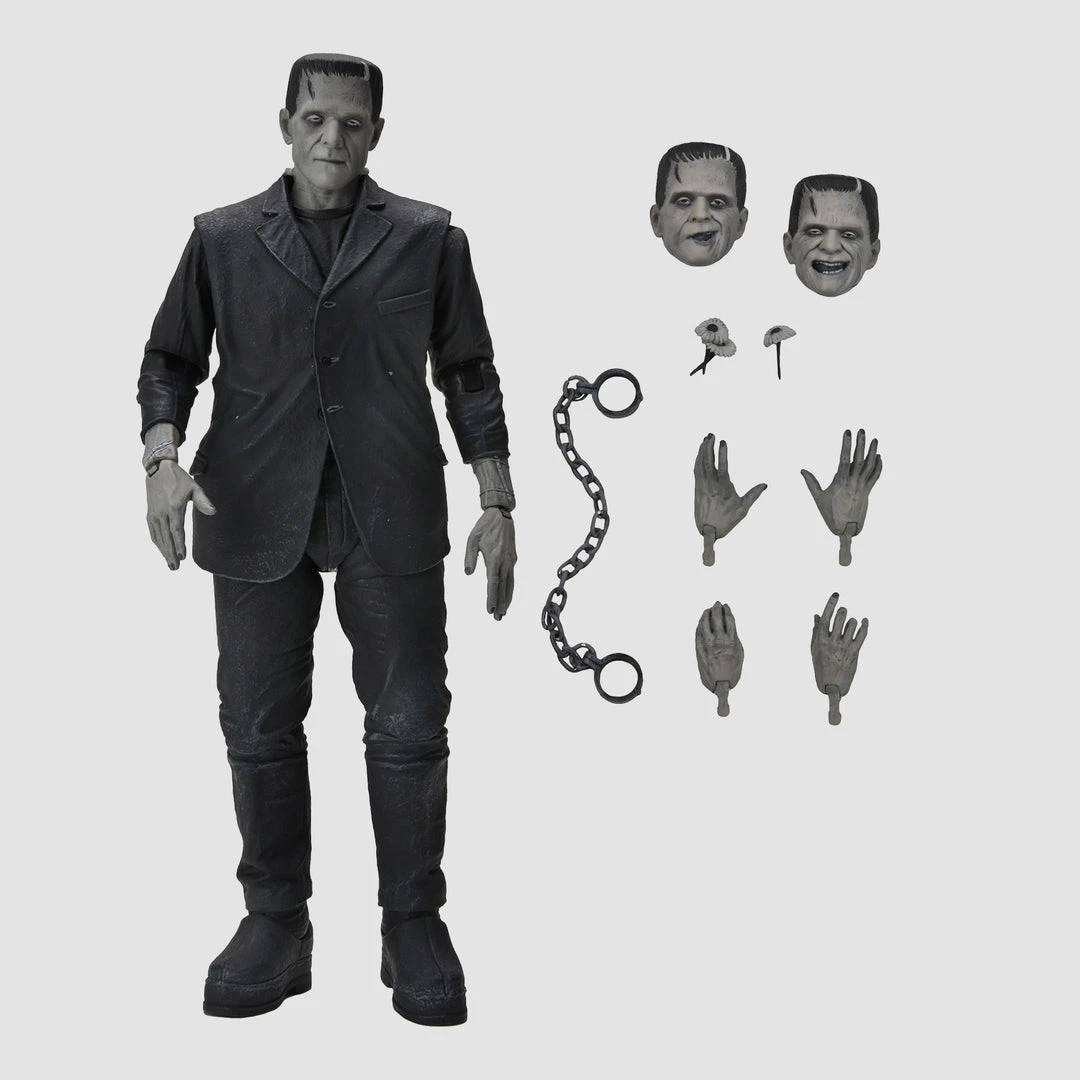 TOY TOKYO NECA: Ultimate Frankenstein's Monster Black & White 7" Tall Action Figure 18 TOY TOKYO NECA: Ultimate Frankenstein's Monster Black & White 7" Tall Action Figure