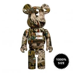 TOY TOKYO MEDICOM TOY: BE@RBRICK - Utagawa Kuniyoshi The Haunted Old Palace At Soma 100% & 400%