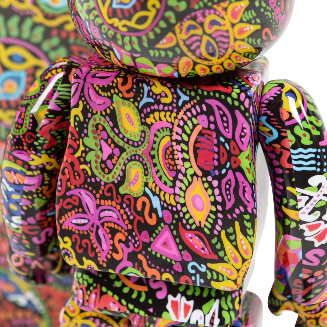TOY TOKYO MEDICOM TOY: BE@RBRICK - Psychedelic Paisley 100% & 400% 4 TOY TOKYO MEDICOM TOY: BE@RBRICK - Psychedelic Paisley 100% & 400%