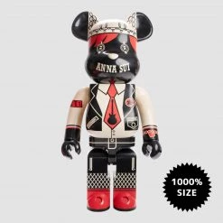 TOY TOKYO MEDICOM TOY: BE@RBRICK - Anna Sui Red & Beige 1000%