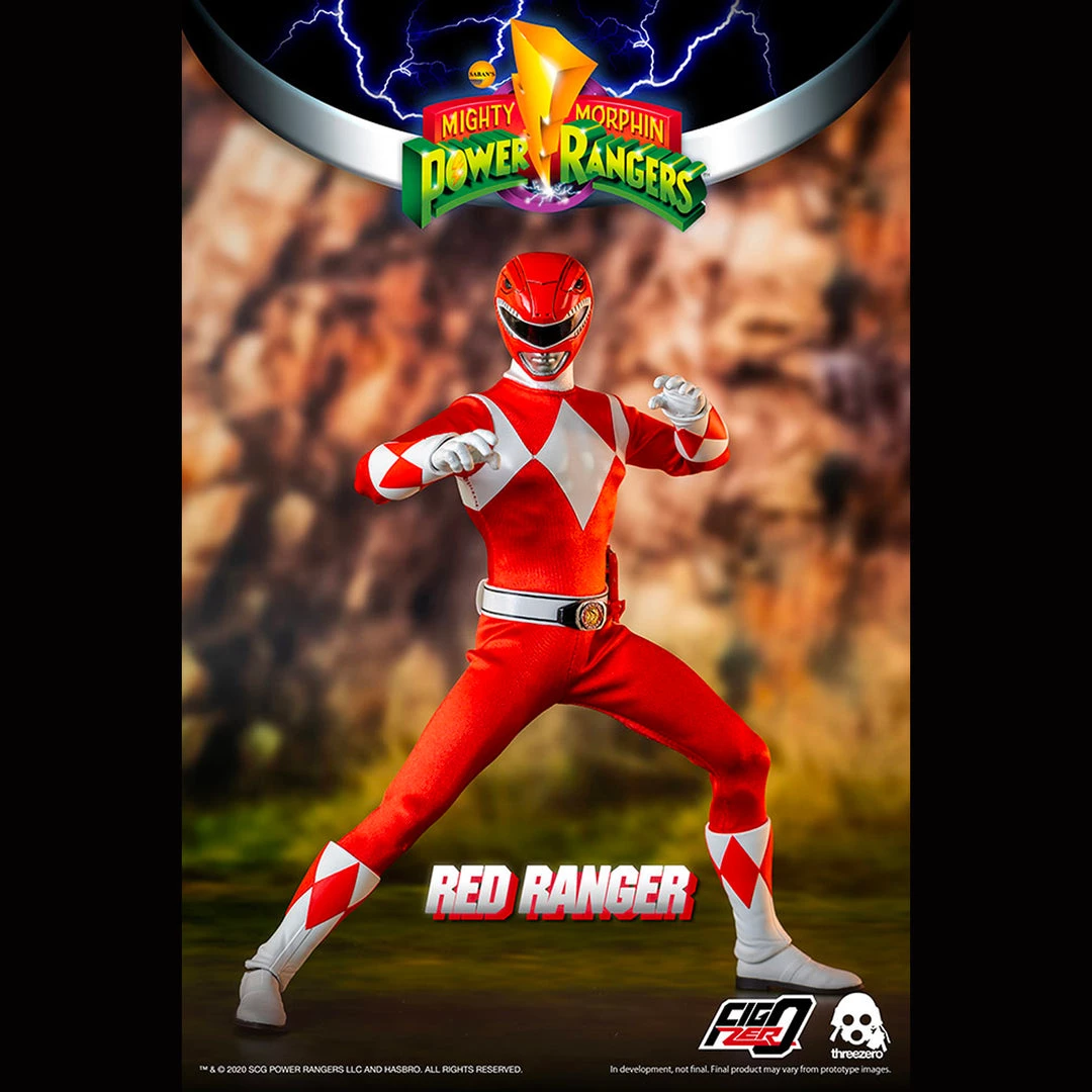 TOY TOKYO NEW ARRIVALS Threezero X FigZero: Mighty Morphin Power Rangers - Red Ranger 12" Tall Figure 8 TOY TOKYO NEW ARRIVALS Threezero X FigZero: Mighty Morphin Power Rangers - Red Ranger 12" Tall Figure
