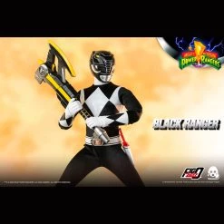 TOY TOKYO Threezero X FigZero: Mighty Morphin Power Rangers - Black Ranger 12" Tall Figure 14 TOY TOKYO Threezero X FigZero: Mighty Morphin Power Rangers - Black Ranger 12