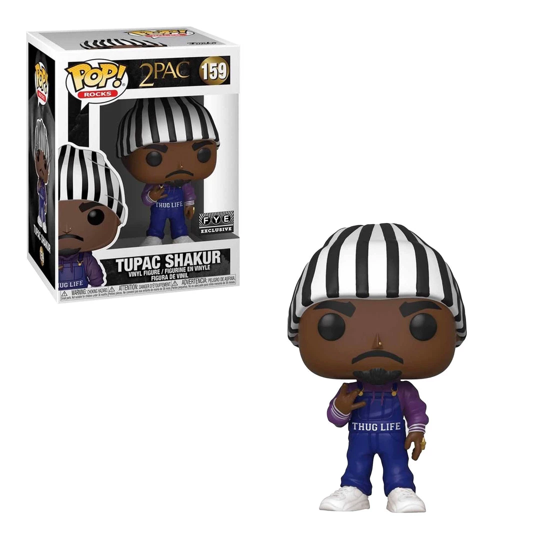 TOY TOKYO Funko Pop! Rocks: 2PAC - Tupac Shakur #159 FYE Exclusive 3 TOY TOKYO Funko Pop! Rocks: 2PAC - Tupac Shakur #159 FYE Exclusive