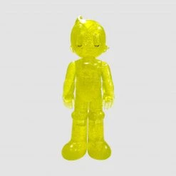 TOY TOKYO ToyQube X Tezuka Productions - Astro Boy Soda Yellow (Closed Eyes) 5.35" Tall Figure