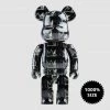 TOY TOKYO MEDICOM TOY: BE@RBRICK - Jean-Michel Basquiat #8 1000%
