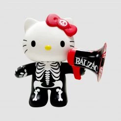 TOY TOKYO MEDICOM TOY X Balzac X Sanrio: VCD - Atom Age Hello Kitty In 308 Black Vinyl Figure