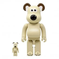 TOY TOKYO MEDICOM TOY: BE@RBRICK - Wallace And Gromit - Gromit 100% & 400%