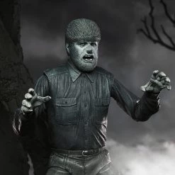 TOY TOKYO NECA: Universal Monsters: The Wolf Man Ultimate Figure Black & White 7