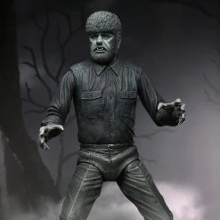 TOY TOKYO NECA: Universal Monsters: The Wolf Man Ultimate Figure Black & White 7" Tall Action Figure