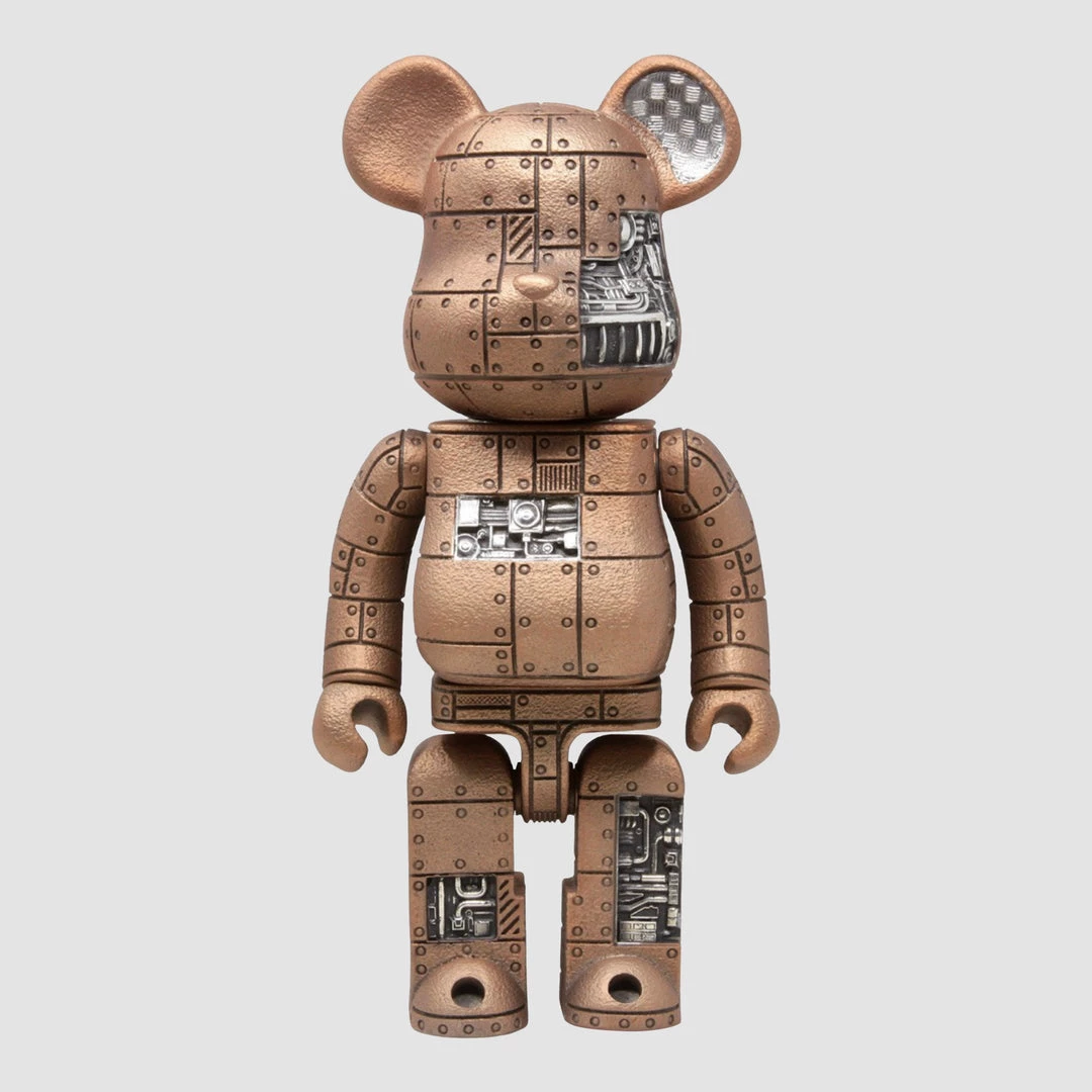 TOY TOKYO MEDICOM TOY: BE@RBRICK - Royal Selangor Steampunk Pewter (Brown) 400% 4 TOY TOKYO MEDICOM TOY: BE@RBRICK - Royal Selangor Steampunk Pewter (Brown) 400%