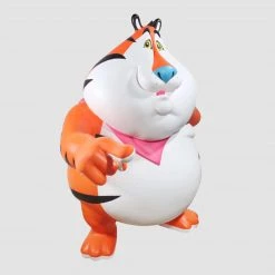 TOY TOKYO Ron English X MINDstyle: Popaganda - Tony The Tiger 4 Foot Statue Orange Figure