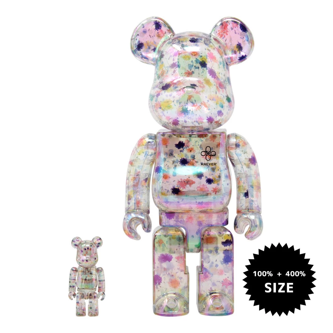 TOY TOKYO MEDICOM TOY: BE@RBRICK - Anever 100% & 400% 3 TOY TOKYO MEDICOM TOY: BE@RBRICK - Anever 100% & 400%