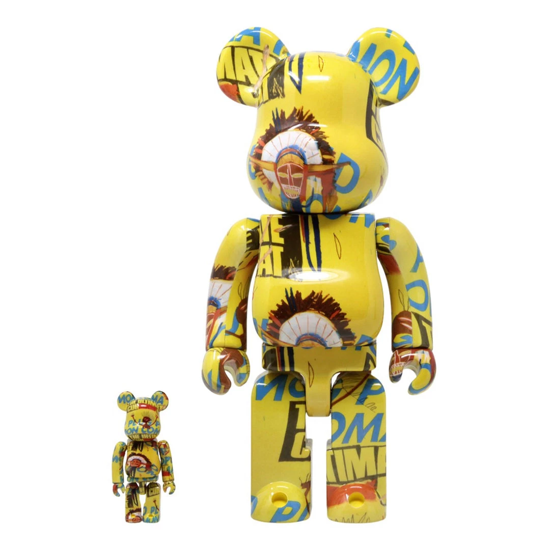 TOY TOKYO MEDICOM TOY: BE@RBRICK - Andy Warhol X Jean-Michel Basquiat #3 100% & 400% 5 TOY TOKYO MEDICOM TOY: BE@RBRICK - Andy Warhol X Jean-Michel Basquiat #3 100% & 400%
