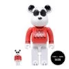 TOY TOKYO MEDICOM TOY: BE@RBRICK - Peanuts Joe Cool Snoopy 100% & 400%